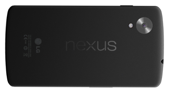 Nexus 5 achterkant