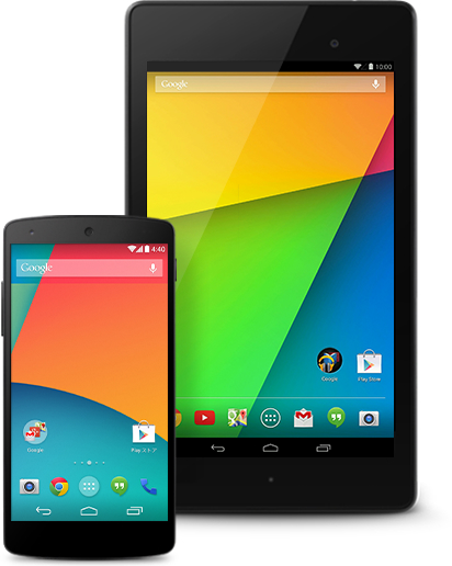 Nexus 5 en 7